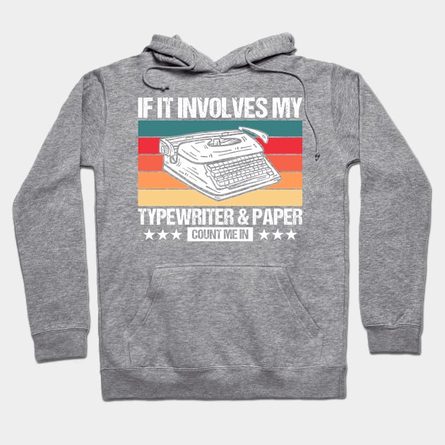 Writing A Novel Author Writer Hoodie by Toeffishirts